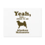 Alaskan Malamute Post Cards