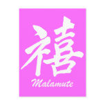 Alaskan Malamute Postcards