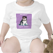 ALASKAN MALAMUTE PUPPY POWER SHIRTS