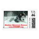 Alaskan Malamute Rescue postage