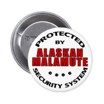 Alaskan Malamute Security buttons
