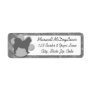 Alaskan Malamute Silhouette Custom Return Address Label