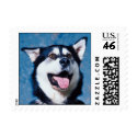 Alaskan Malamute Stamp (SMALL)
