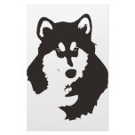 Alaskan Malamute Stationery Paper