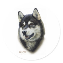 Alaskan Malamute Sticker