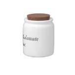 Alaskan Malamute Treat Jar Candy Dishes