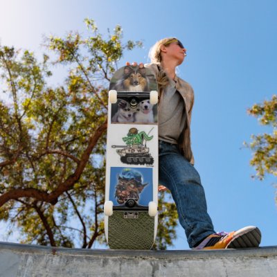 alaskan-malamutes, images-22, images-14, englis... skateboards by emcat96