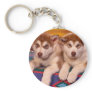 Alaskan Malamutes Key Chain