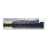 Alaskan Mountain Sunset Bumper Stickers