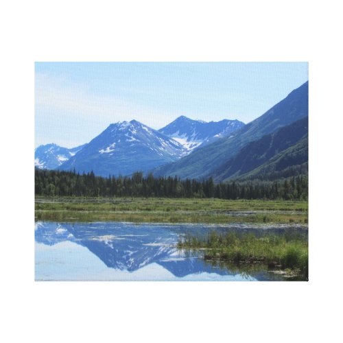 Alaskan Scenery Canvas Print