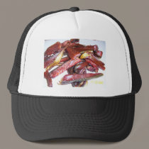 Alaskan Smoke Salmon hats by kotzradio Alaskan Smoke Salmon hats