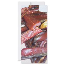 Alaskan Smoke Salmon rack cards by kotzradio Alaskan Smoke Salmon rack cards