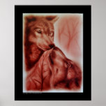 Alaskan Snow Wolves Posters