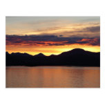 Alaskan Sunset I Postcard