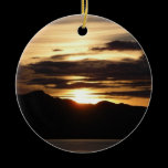 Alaskan Sunset Ornament