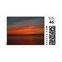 Alaskan Sunset Postage