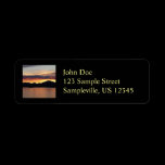 Alaskan Sunset Return Address Label