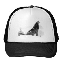 Alaskan Timber Wolf Hat
