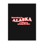 Alaskan village idiot postcards