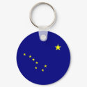 Alaska's Flag keychains