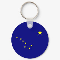 Alaska's Flag keychains by designs4you Alaska's Flag keychains