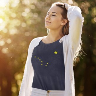 Alaska's Flag Ladies T-Shirt shirt