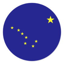 Alaska's Flag Stickers