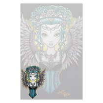 "Alaura" Gothic Guardian Angel Stationery