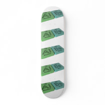 Alba as Aluminium Al and Barium Ba Skate Decks