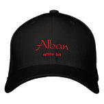 Alban Name Cap / Hat Baseball Cap