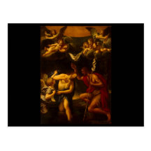Albani Francesco Baptism of Christ Postcards