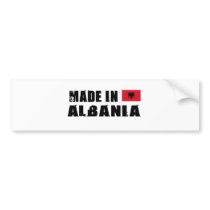 ALBANIA BUMPER STICKER