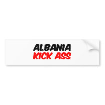 ALBANIA BUMPER STICKER