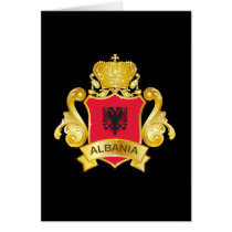 Albania Greeting Card