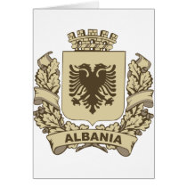 Albania Greeting Card