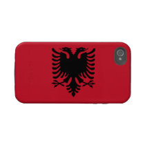 Albania Case-Mate Tough™ iPhone 4 Case