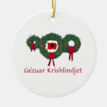 Albania Christmas 2 Christmas Ornaments