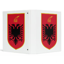 Albania Coat of Arms Binder