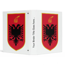 Albania Coat of Arms detail Binder