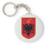 Albania Coat of Arms detail Keychain