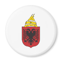 Albania Coat Of Arms Refrigerator Magnet