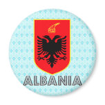 Albania Coat of Arms Fridge Magnets