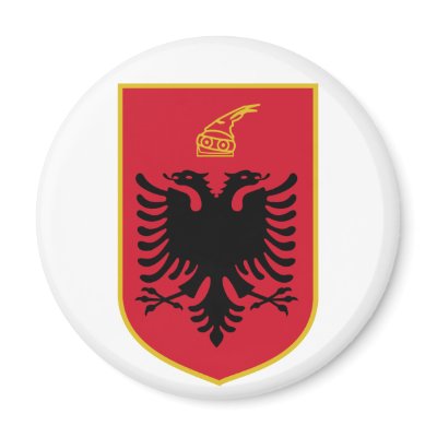 Albania Coat of Arms Magnet by the_little_gift_shop