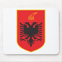 Albania Coat Of Arms Mouse Mat