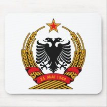 Albania Coat of Arms (old) Mousepad