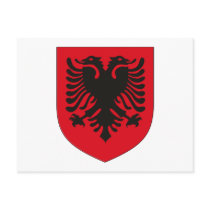 Albania Coat of Arms Postcard