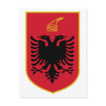 Albania Coat of Arms Postcard