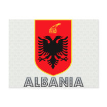 Albania Coat of Arms Postcards