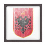 Albania Coat Of Arms Premium Trinket Boxes