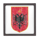 Albania Coat Of Arms Premium Trinket Boxes